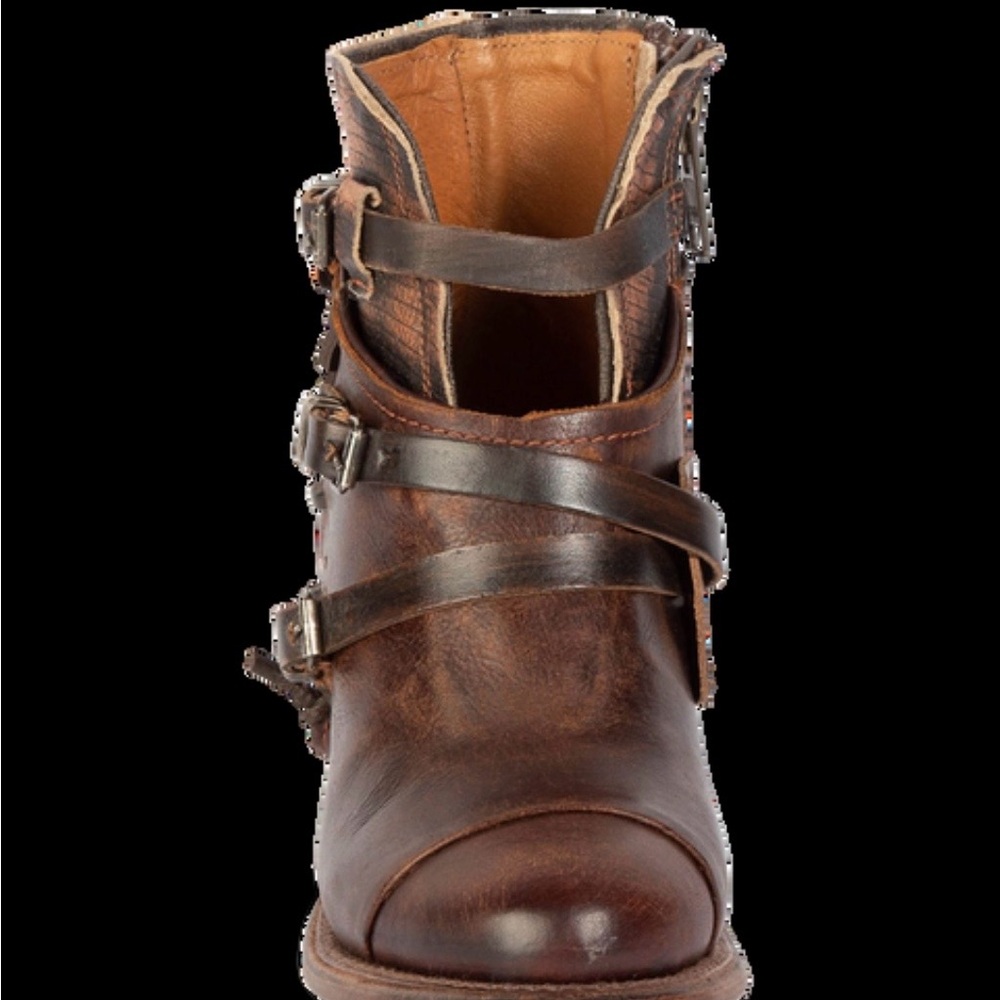 Freebird by Steven Crue-Copper Multi Strappy Ankle Boots - Picture 3 of 8